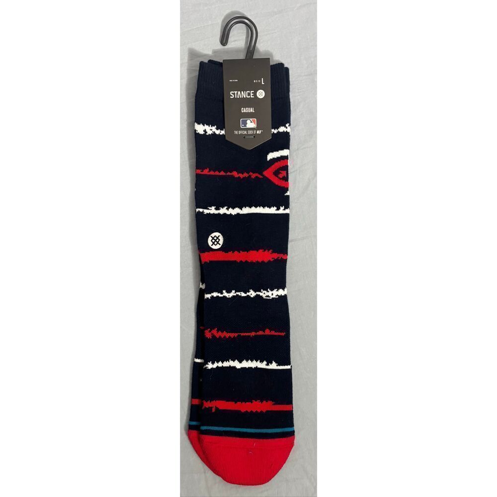 Stance MLB Minnesota Twins Stripe Men’s Baseball Socks L NEW
